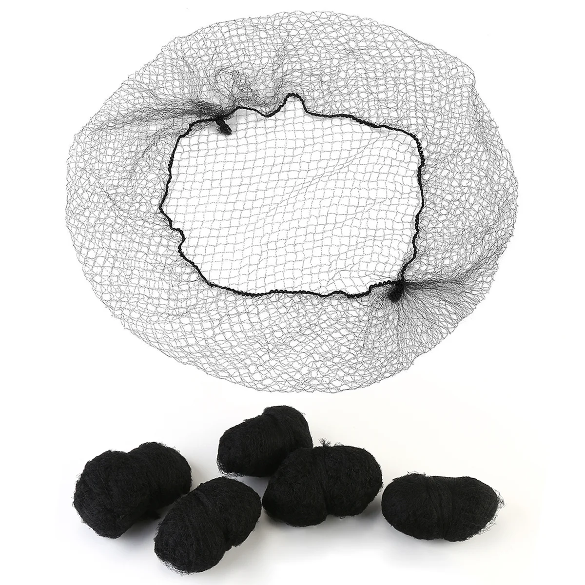 

Invisible Hair Net Elastic Mesh Hairnet Mannequin Hairnets Curler Steamed Stuffed Bun