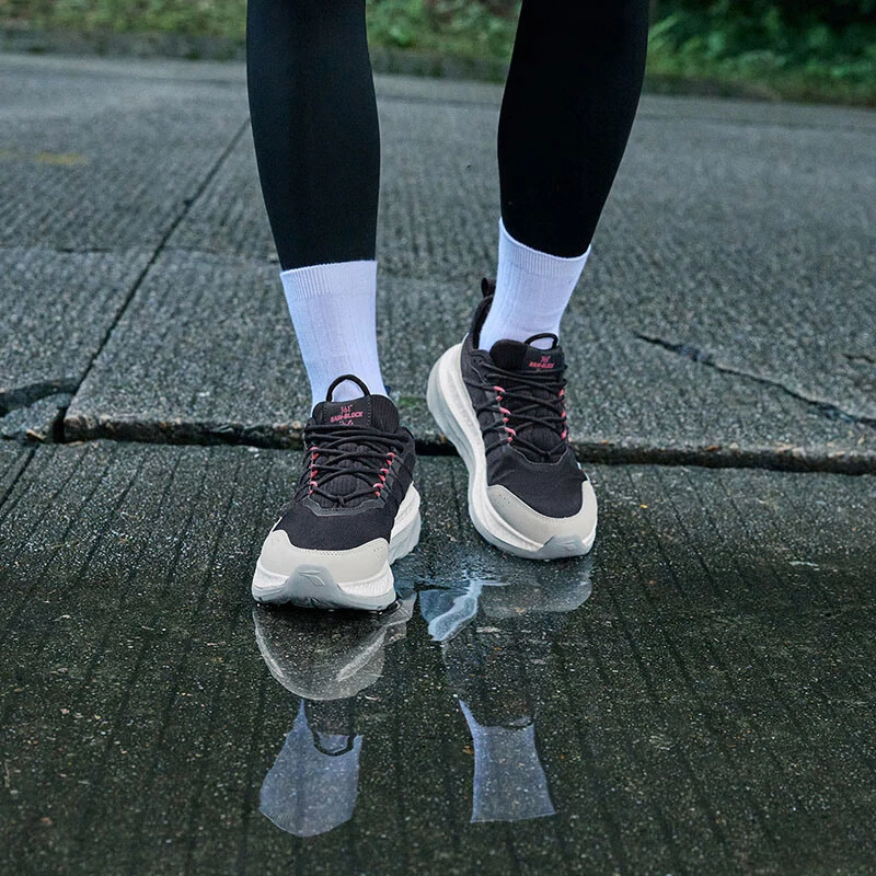 Couro amortecedor de choque masculino amortecedor tênis, tênis de corrida respirável, resistente ao desgaste, Rainblock feroz, 361 graus, 672342206