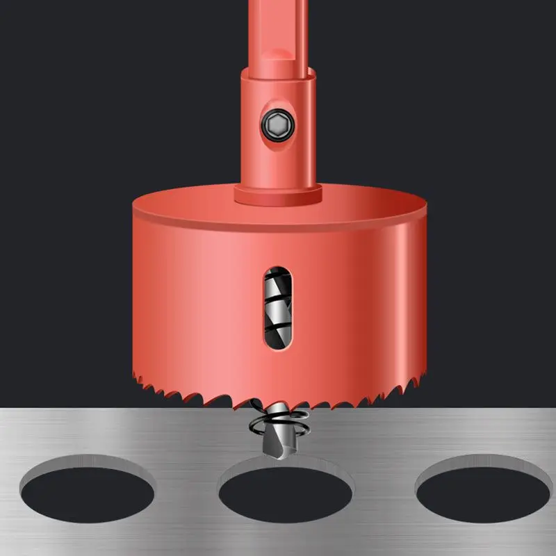 

18/20/22/25/75mm M42 Bi-Metal Hole Saw Drilling Hole Cut Tool with Sawtooth and Spring for PVC Plate / Woodworking