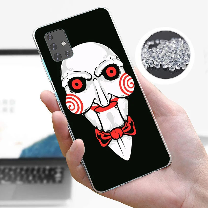 The Jigsaw Killer Horror Phone Case For Samsung Galaxy A51 A41 A31 A21S A11 A01 A71 A50S A40 A30 A20S A10S A6 A7 A8 A9 Print Cov