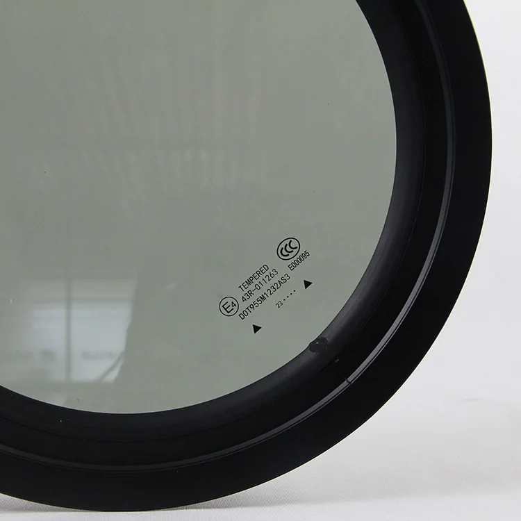 Solid State Circular Window for Caravans and Boats
