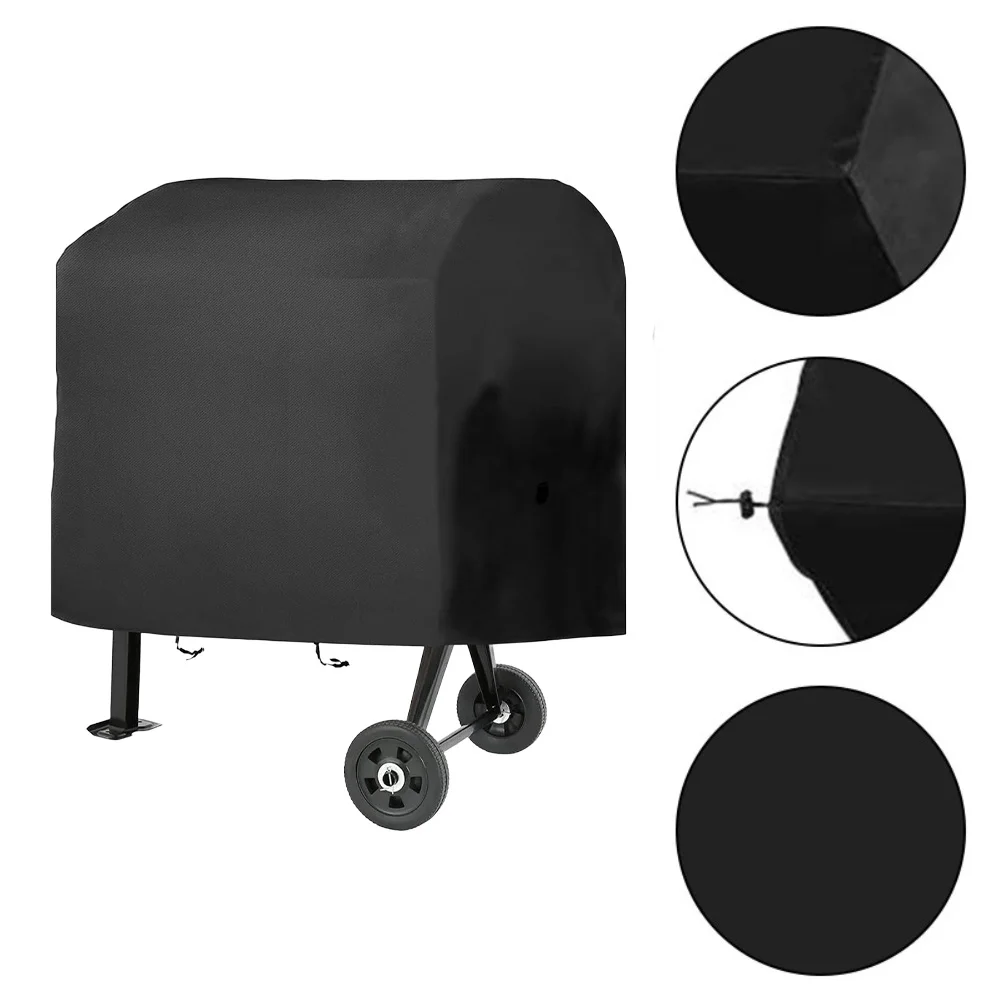 NONE Housse de protection en tissu Oxford 210D/420D, pour bétonnière d'extérieur, imperméable, anti-poussière, 130x80x110 CM 3