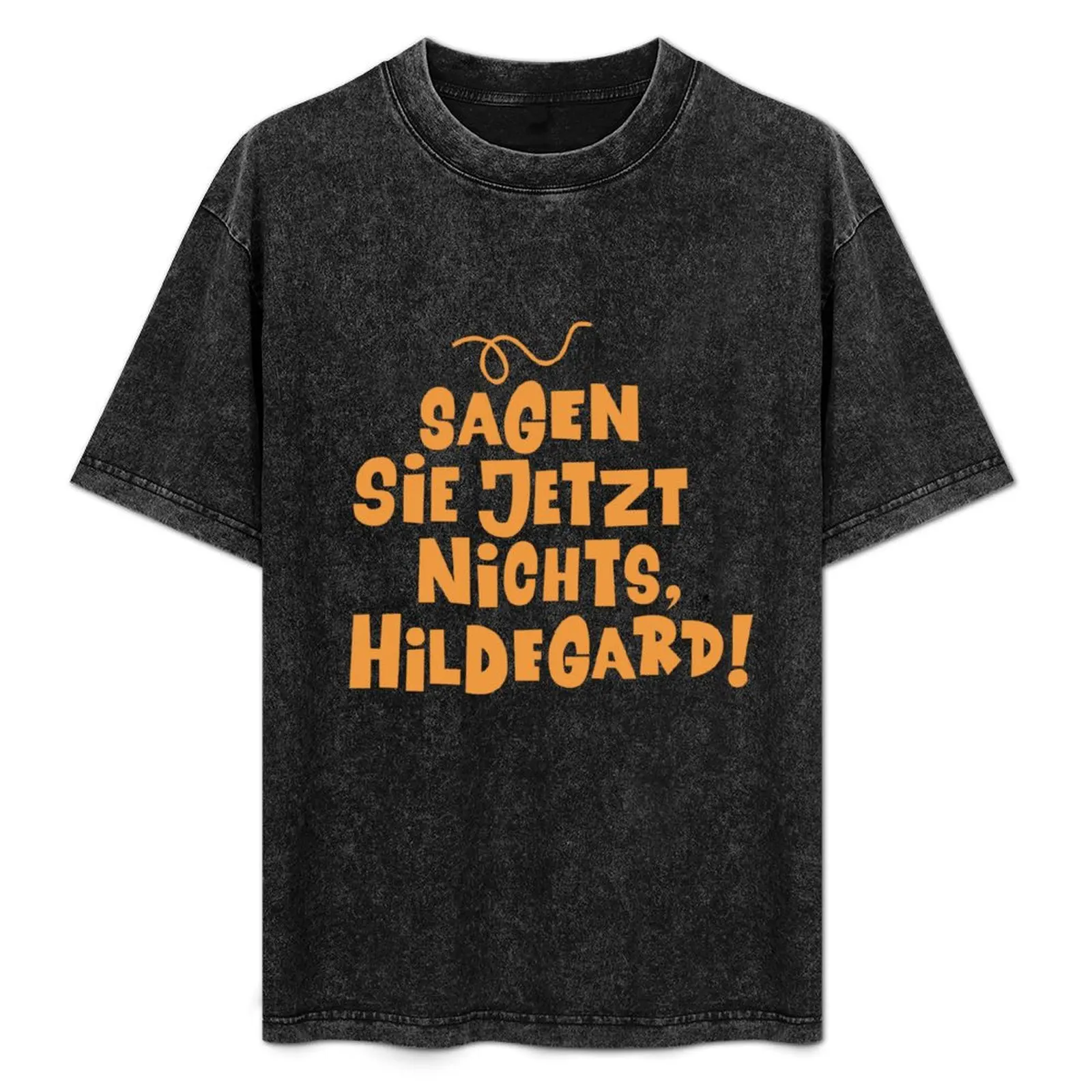 Sag jetzt nichts, Hildegard - Loriot - The Nudel - TV Kult German T-Shirt Gym Wear Atmungsaktives Kurzarm-T-Shirt