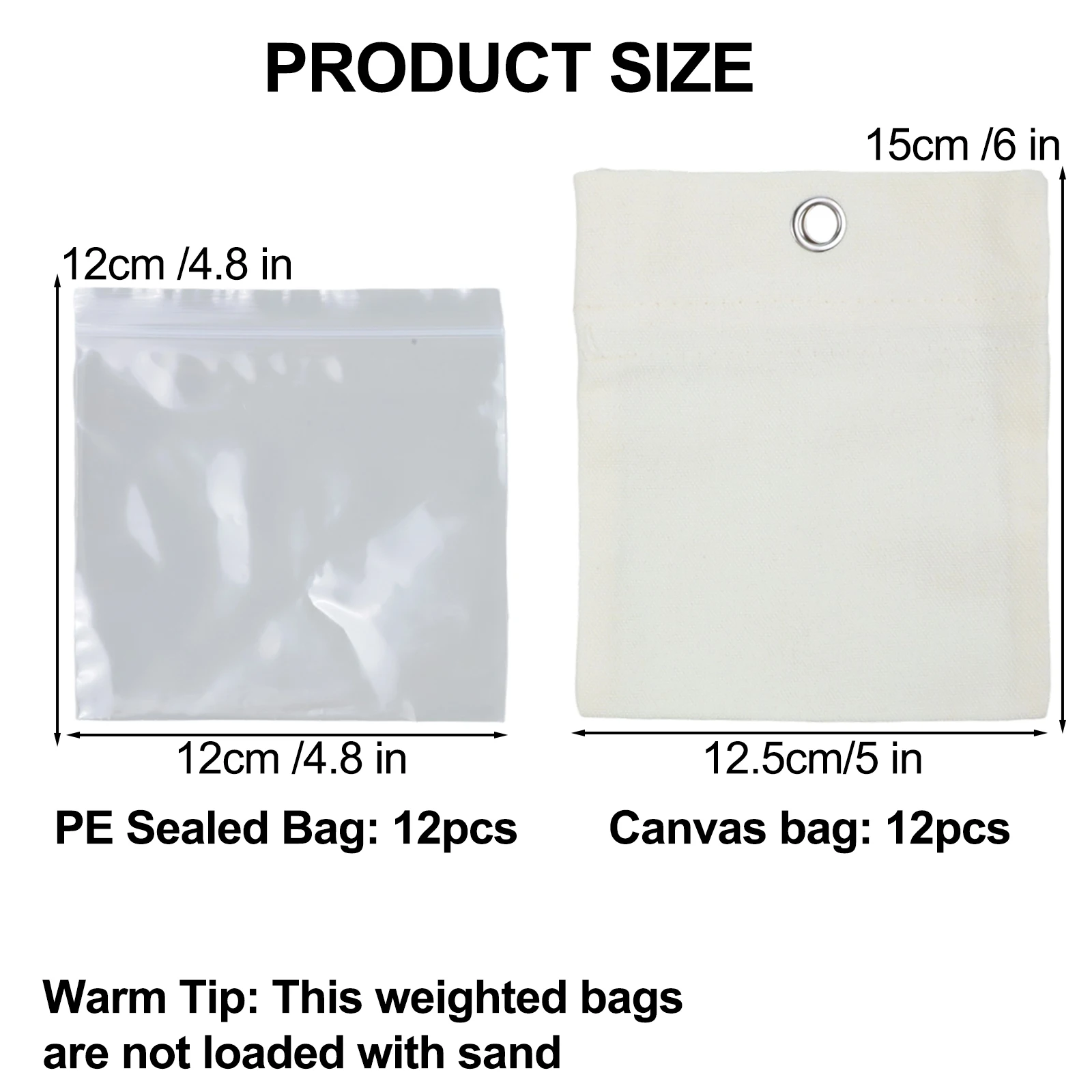 Easy Fill Curtain Weight Bags Outdoor Curtain Outdoor Drapery Management As Show Weighted Bags Wear-Resistant Material