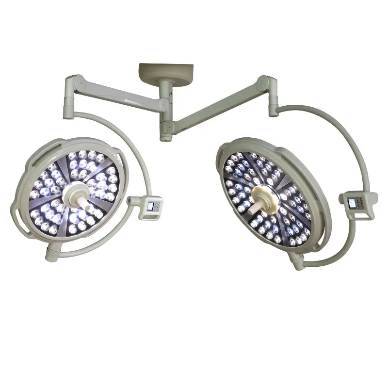 Grand Hospital Equipment Ceiling Double Head Shadowless LED Operating Lamp Surgical Light  LED Lamp