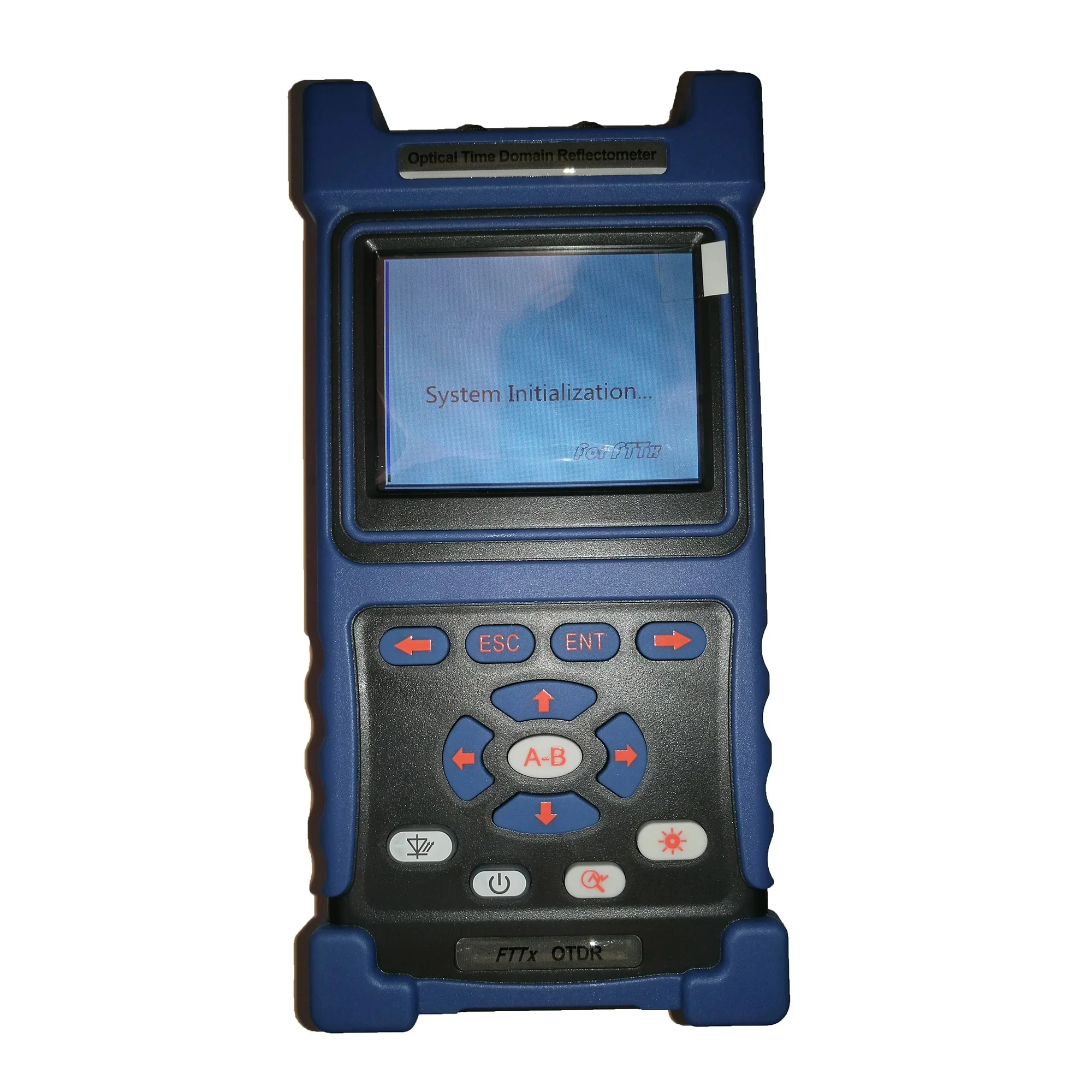 1310/1550nm 32/30dB OTDR 5.6inch Touch Screen 120KM(74.5mi) FTTH Fiber Optic Cabel Tester Tool with Visual Fault Locator (VFL) H