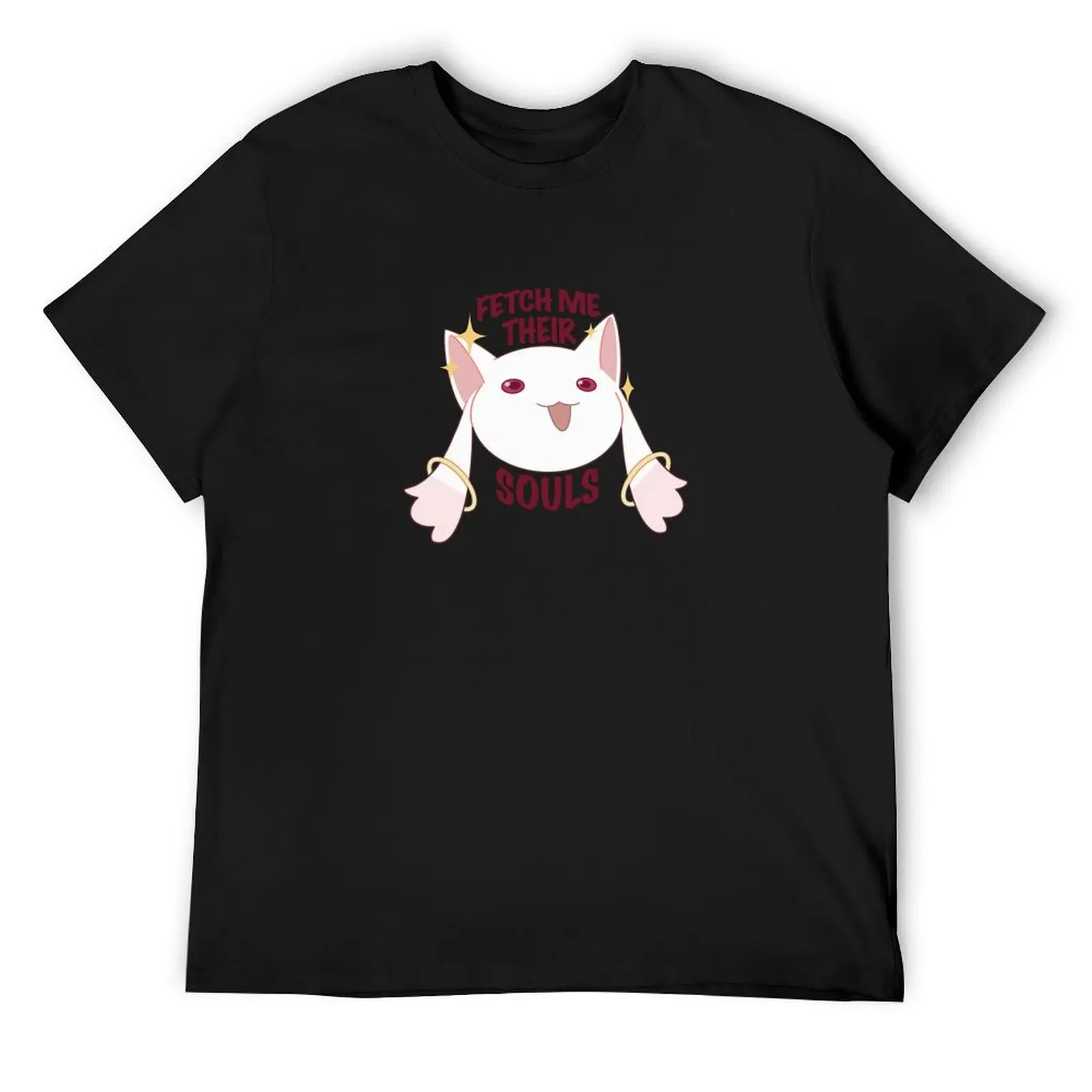 

Kyubey Madoka Magica Puella Magi Madoka Magica T-Shirt anime figures customs men t shirt