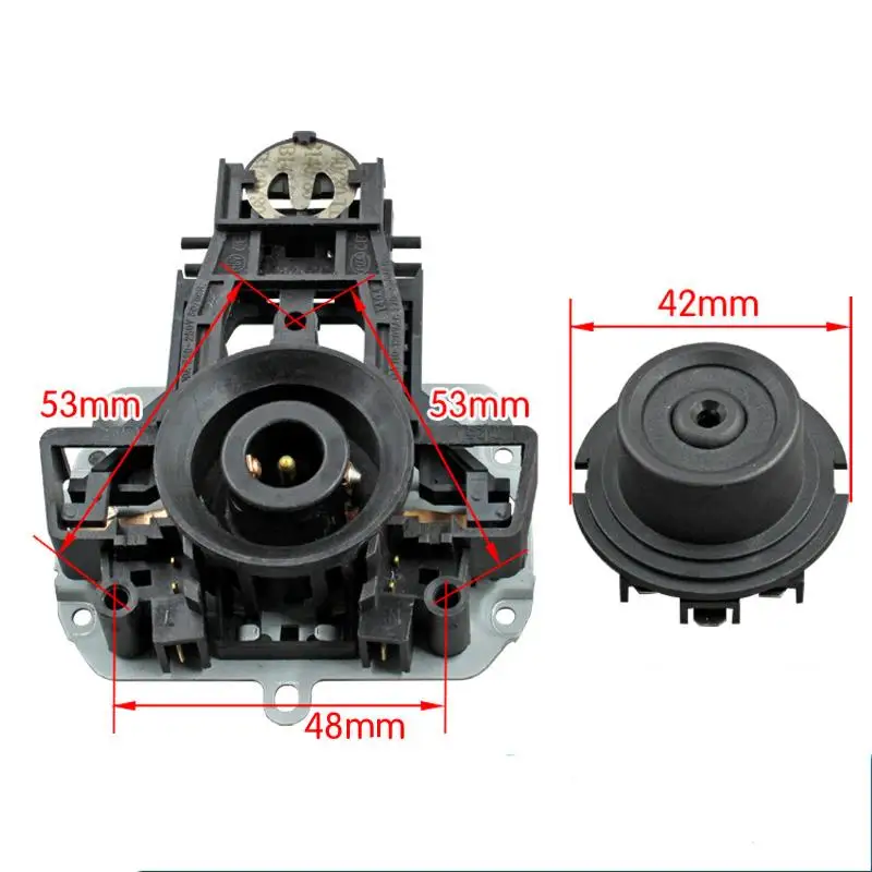 Hervidor eléctrico, conector acoplador de cafetera, interruptor de control de temperatura, Hervidor eléctrico, base impermeable, accesorios de enchufe