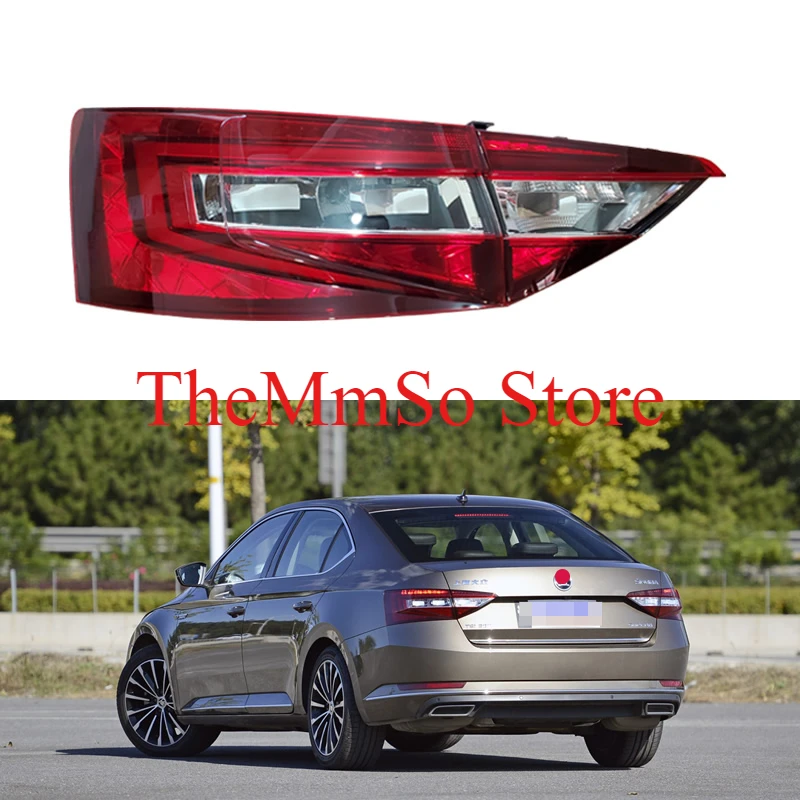 

For Skoda SUPERB 2016 2017 2018 car accsesories Tail Light Assembly Reversing lamp Turn lamp Stop Lights Combination tail Light