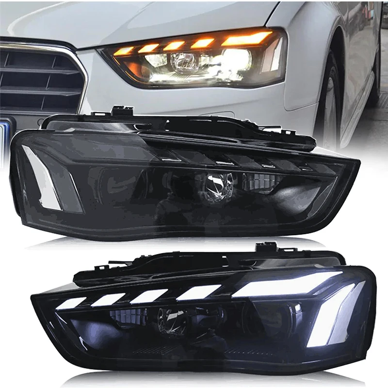 Auto Styling Scheinwerfer für AUDI A4 LED Scheinwerfer 2013-2016 RS5 Typ Kopf Lampe DRL Signal Projektor Objektiv Automotive zubehör