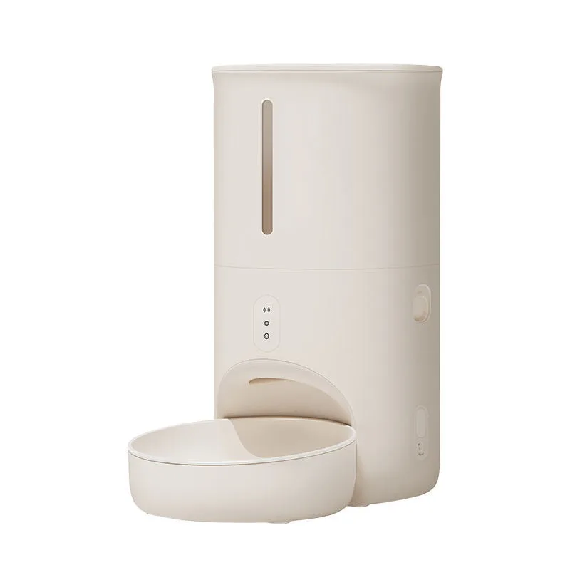 

Roll Smart Pet Feeder Video Version 4L Large Capacity 136 Wide Angle 1080P HD Camera Night Vision Free Playback For Cat Dog