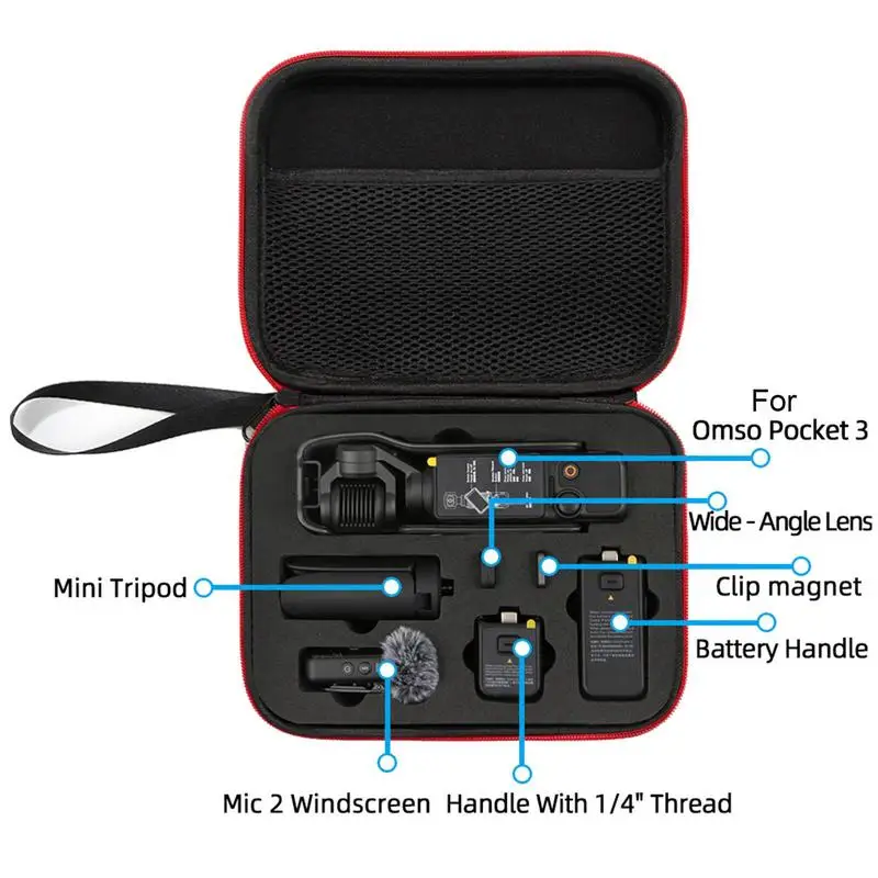 Portable Handbag For DJI Osmo Pocket 3 Storage Carrying Bag Handheld Gimbal Camera Accessories Protective Case Travel Box