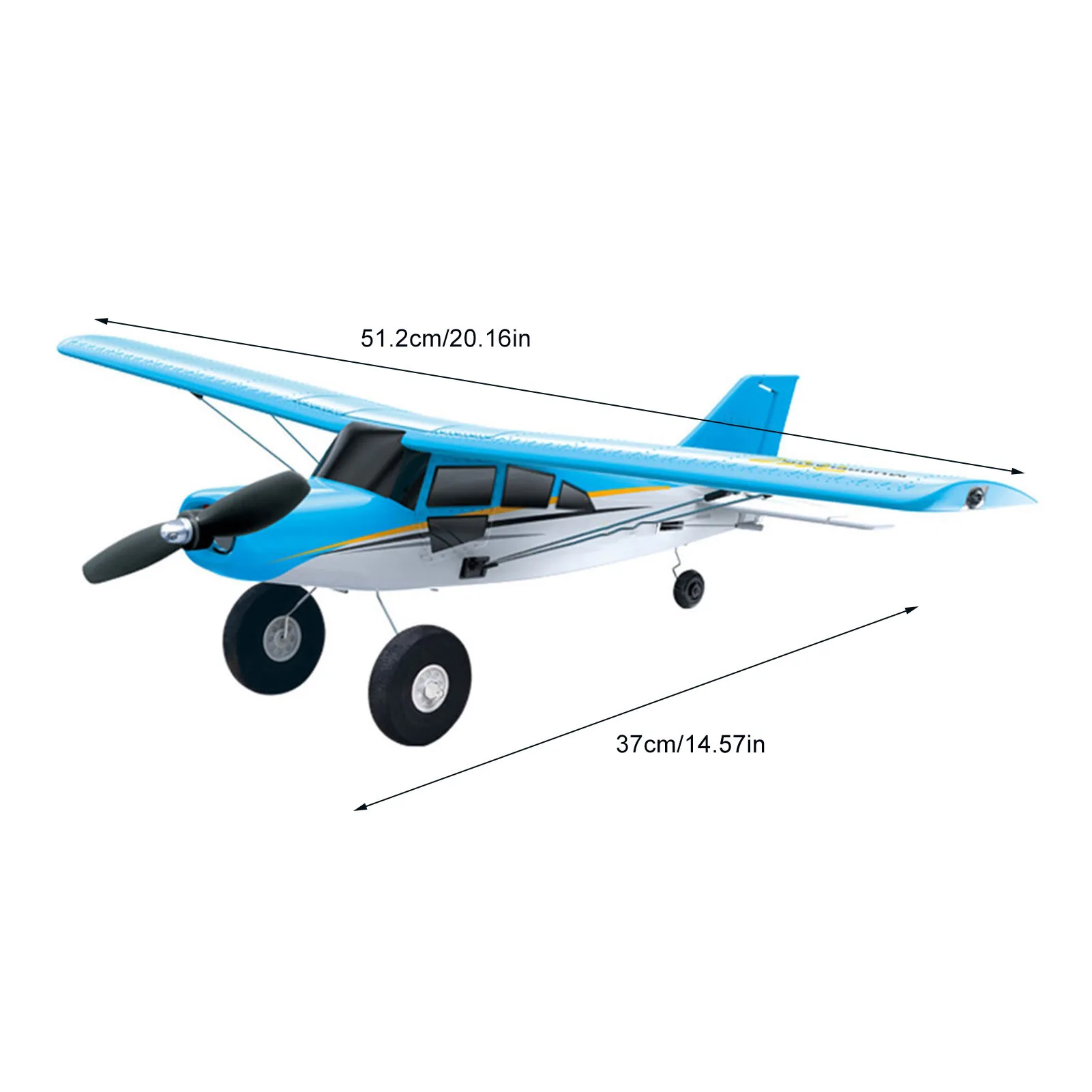 ZK50 Remote Control Airplane, 2.4G Remote Control Fixed-wing Aircraft with  EPP Foam Toy Plane for Beginners Kids Adults