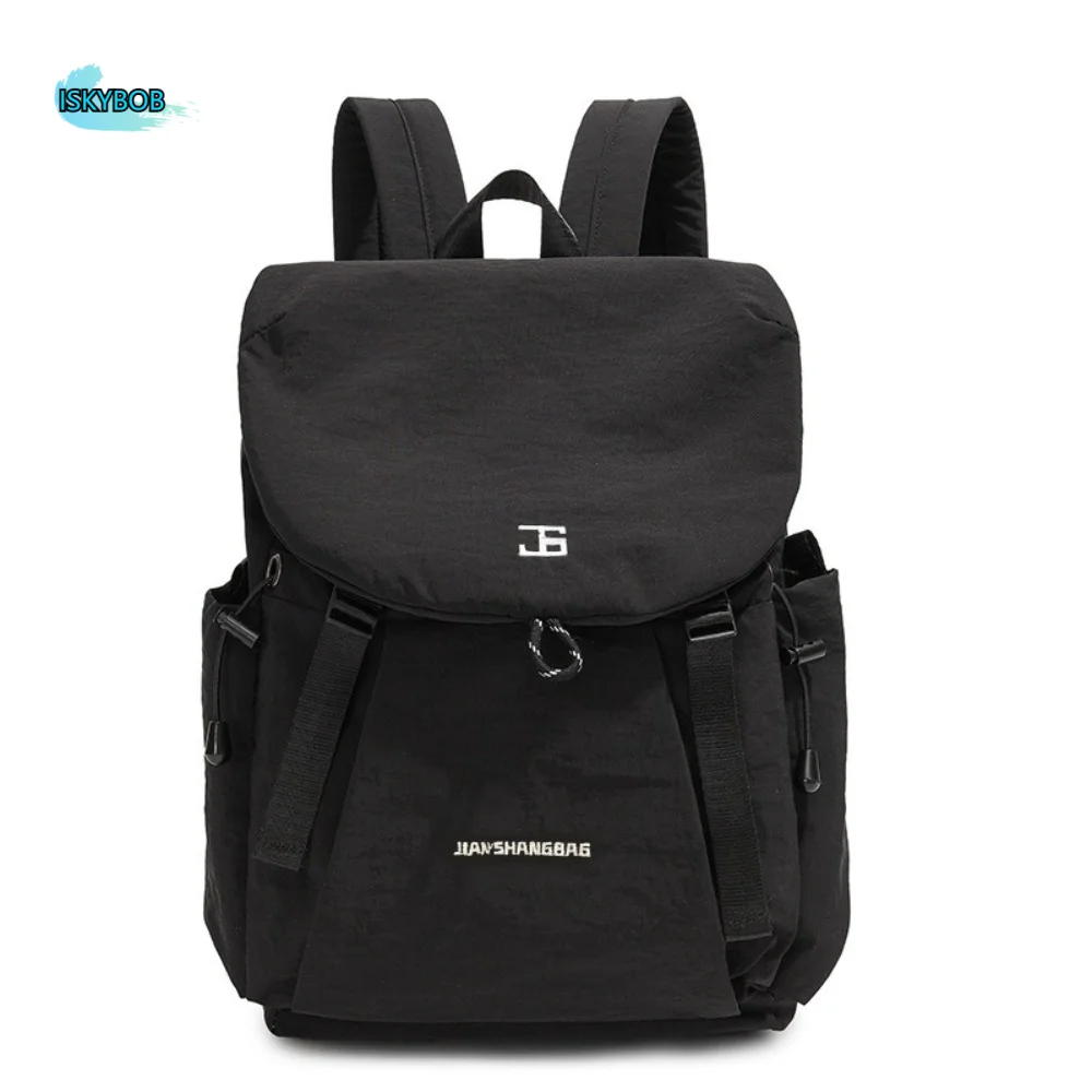 

Fashionable Waterproof Women Backpack Lightweight Leisure Student Schoolbag Preppy Style College Laptop Book Bag Unisex