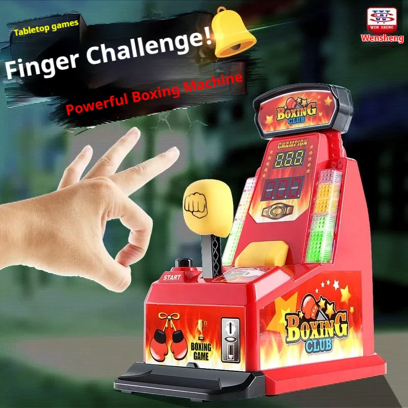 Finger Elasticity Machine Finger Boxing Mini Table Mini Points  Machine Parent Child Interactive Game Machine Desktop Toy