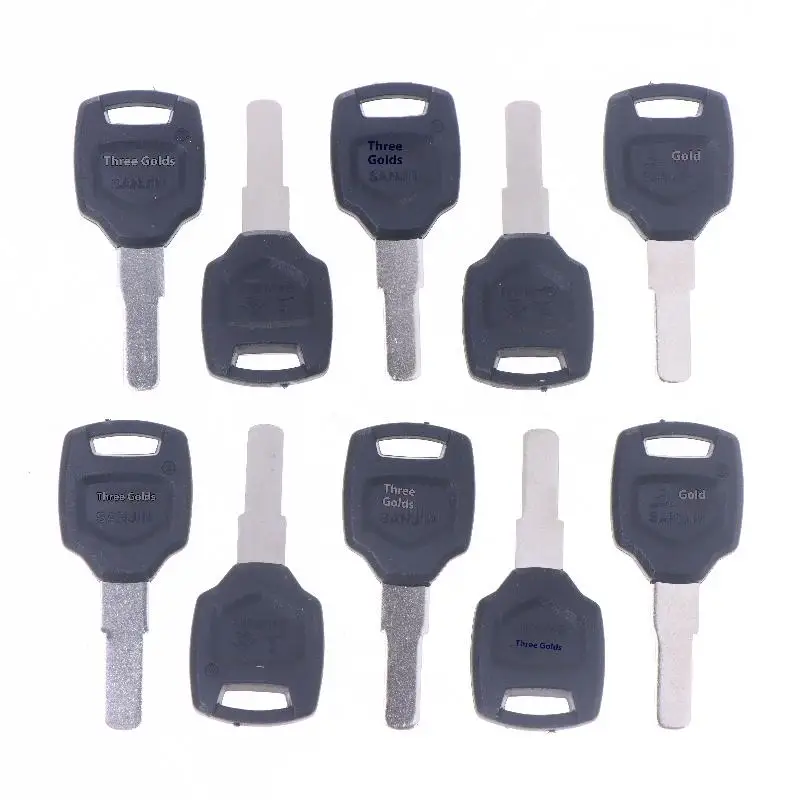 2/10Pcs Motorcycle Top Box Case Luggage Trunk Storage Toolbox Accessories  Copy Of Key Embryo Uncut Rough Keys Blanks