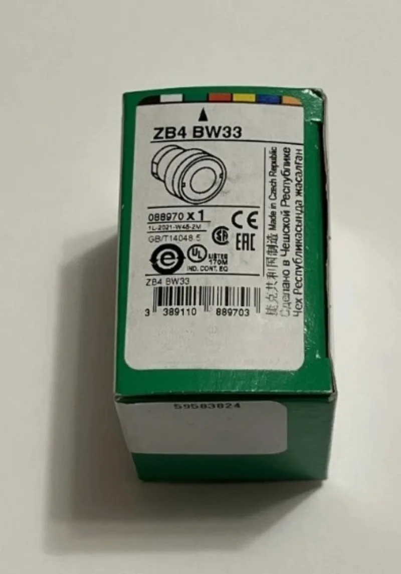 Brand New ZB4BW33 22Mm Green Button 1Pcs Fast Delivery