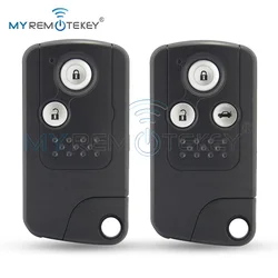 MYREMOTEKEY Smart Car Key Case Fob 2/3 Buttons Uncut Blade for Honda CRV Fit 2009 2010 2011 Remote Shell