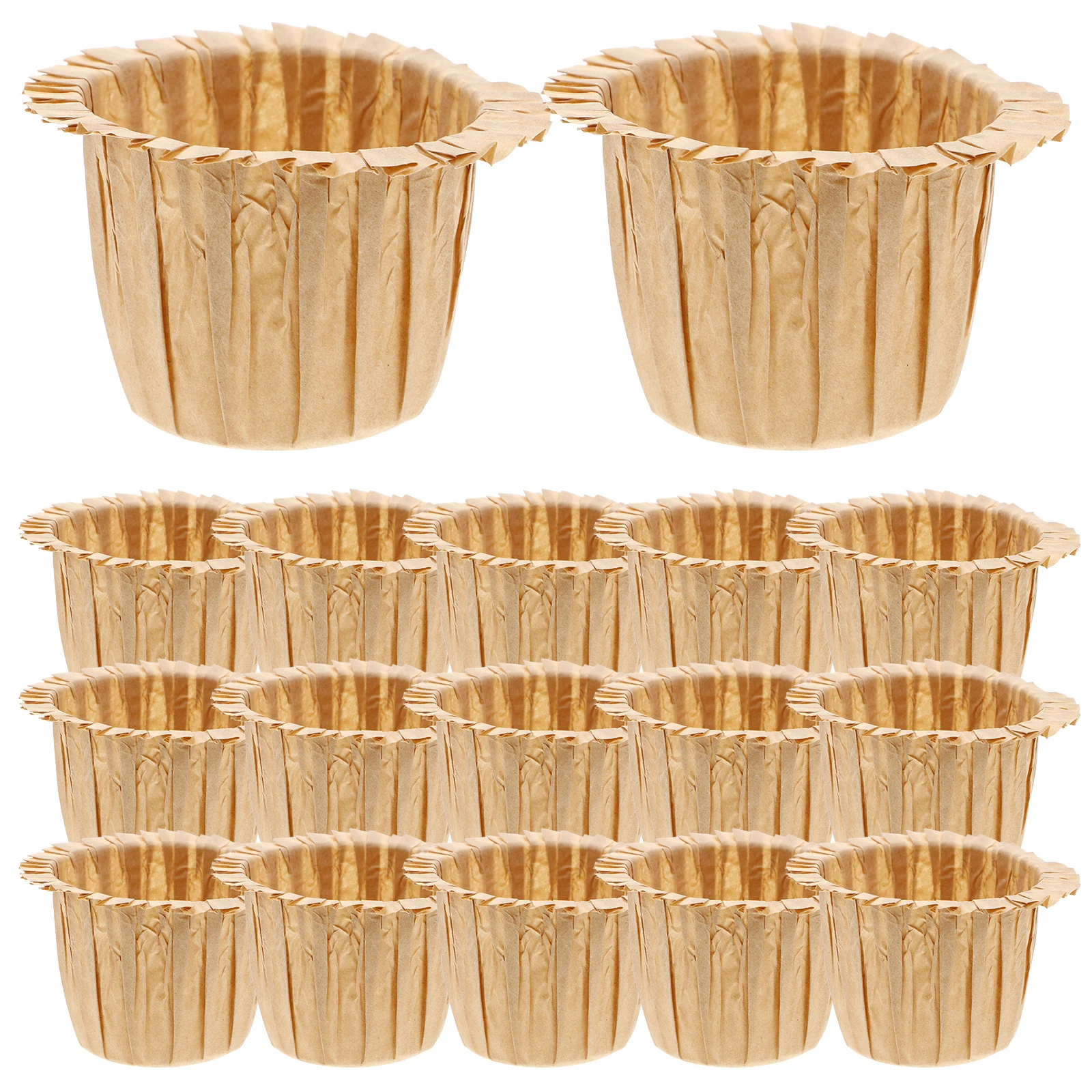 

30pcs Oil Liners Muffin Cups Baking Supplies Supplies Large Capacity For Cake Cups Wedding Party Baking