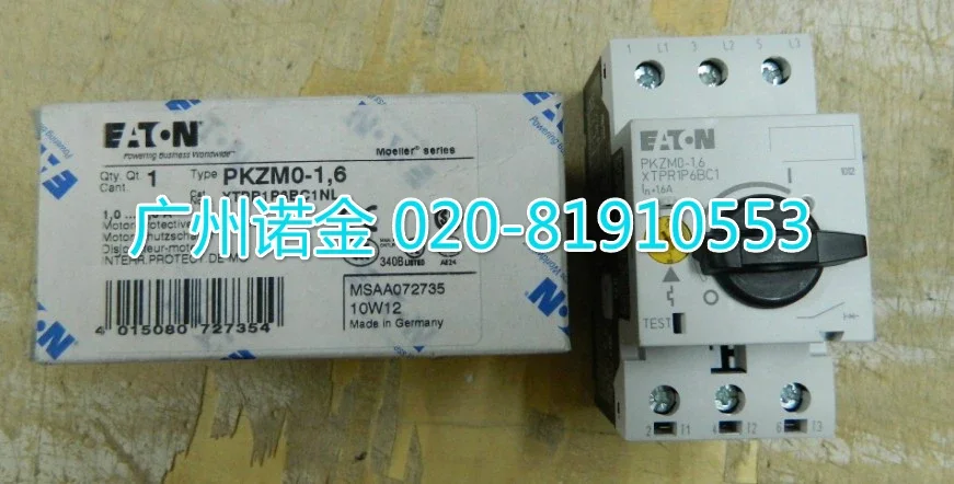 

EATON PKZM0-1.6 XTPR1P6BC1 100% новый и оригинальный