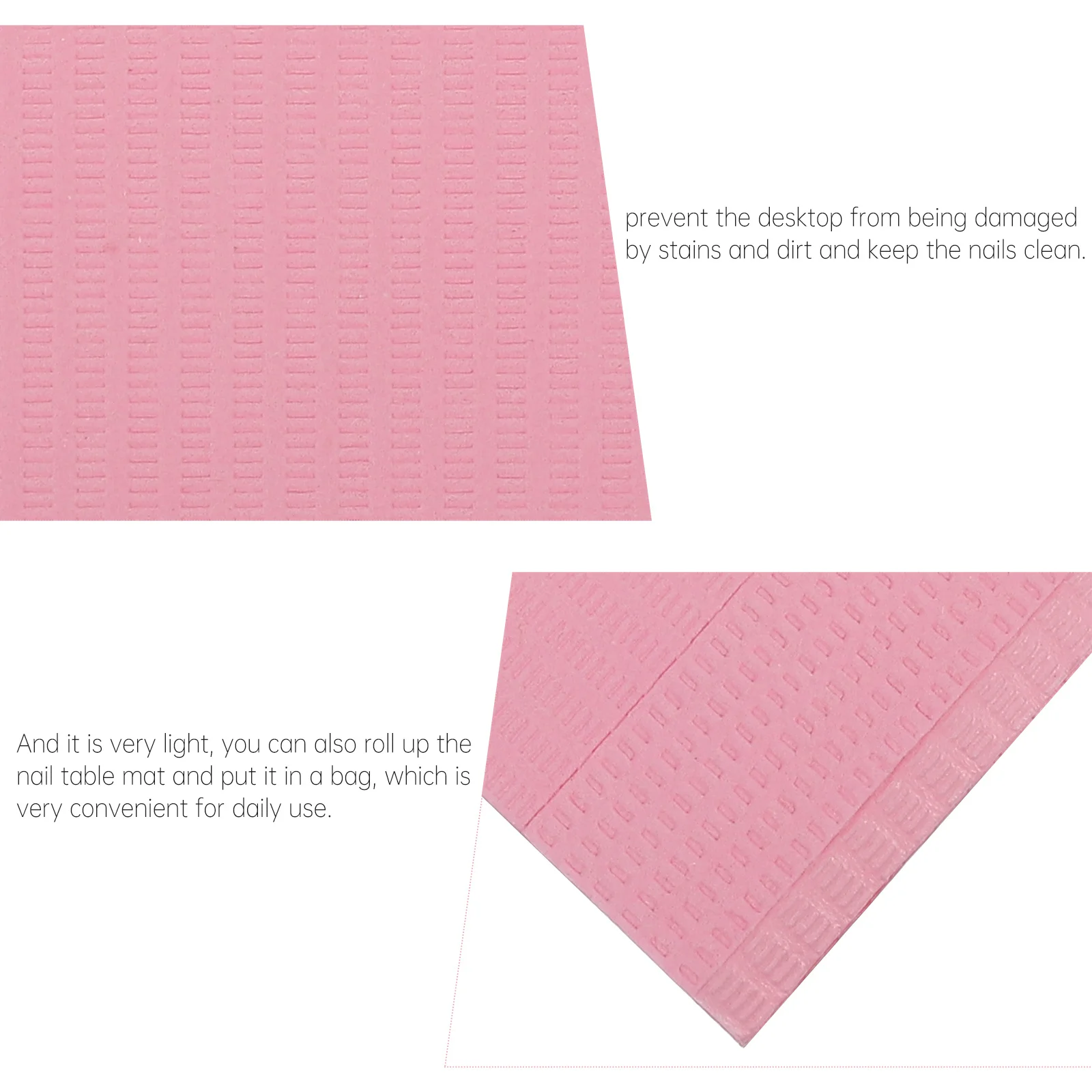 125 قطعة المتاح مسمار الفن حصيرة مقاوم للماء واقي الطاولة لممارسة مانيكير دائم صالون الأظافر استخدام وسادة نظيفة غطاء مكتب #4