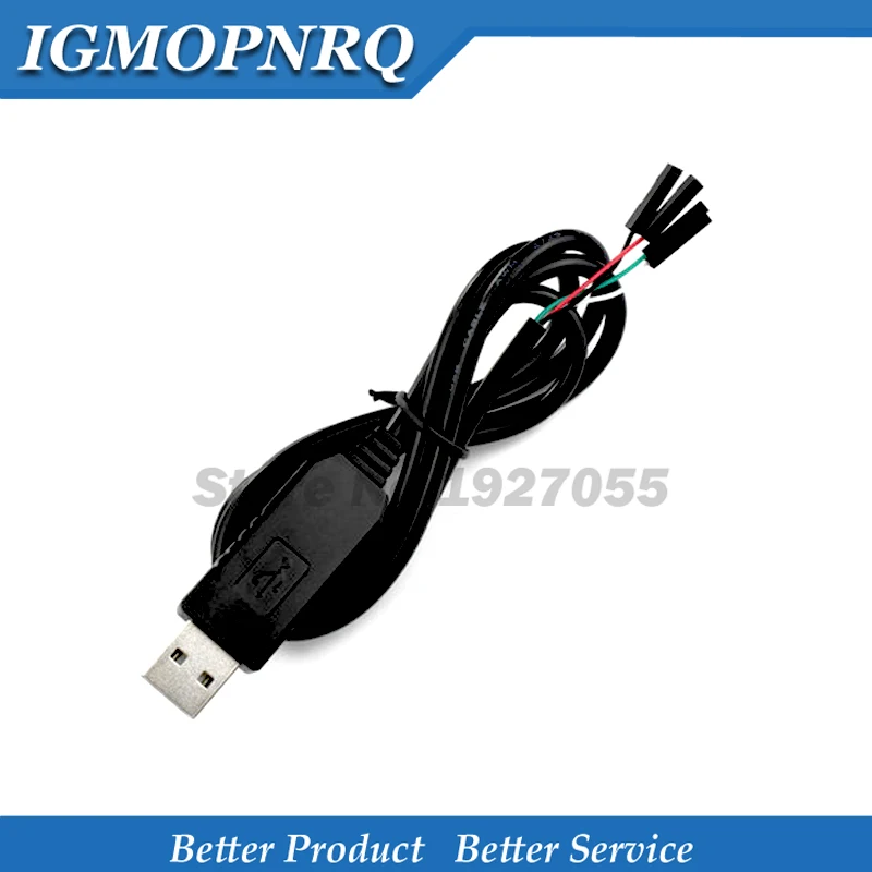 1PCS  PL2303 PL2303HX 1m USB to UART TTL Cable Module 4p 4 pin RS232 Converter