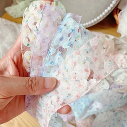 20 Yards 40MM Flower Snet Yarn Bows Ribbon DIY Handmade Materials Crafts Gift Wrapping Handmade Accessories Gift Wrapping Home