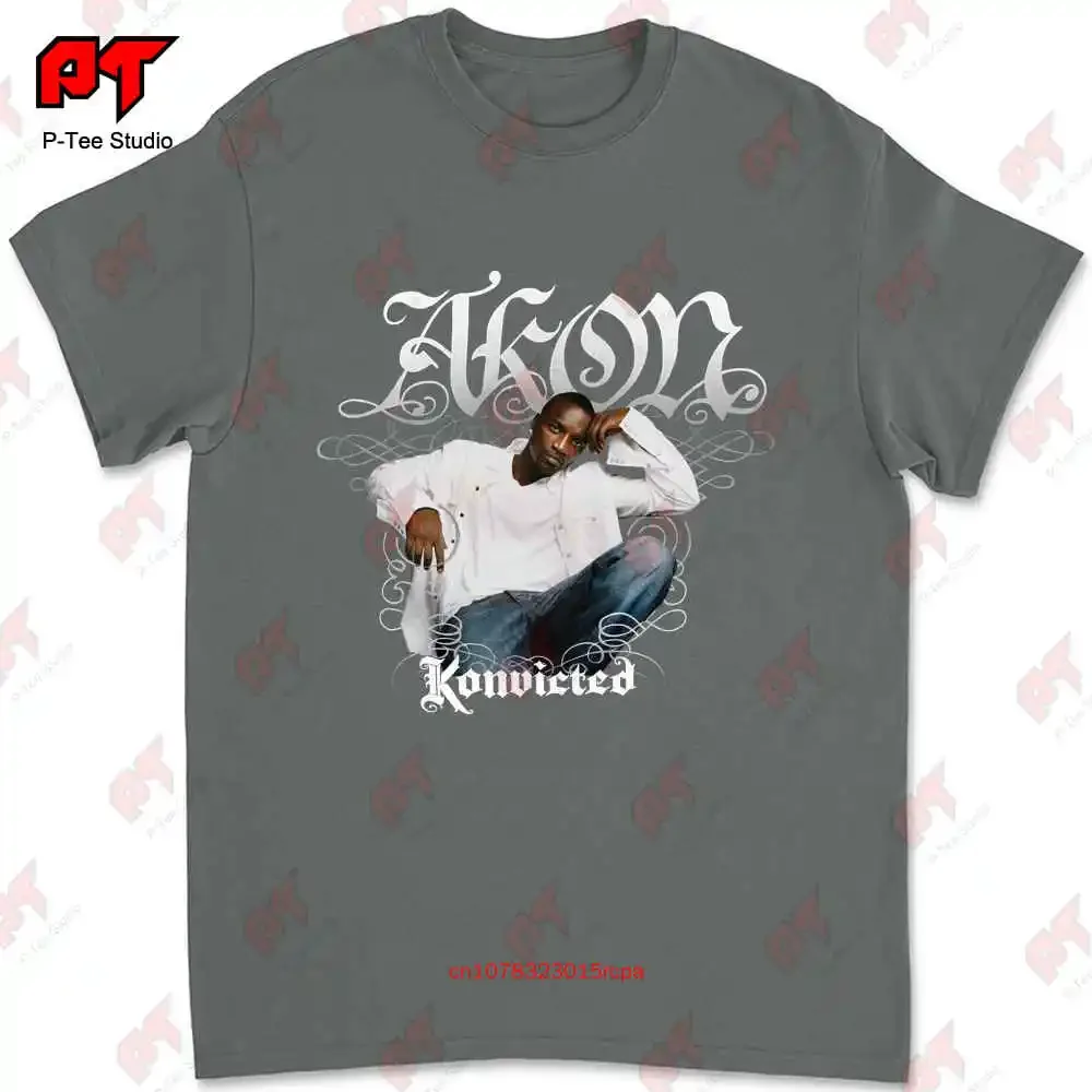 تي شيرت Akon Konvicted Tour Rap Y2K CAQP
