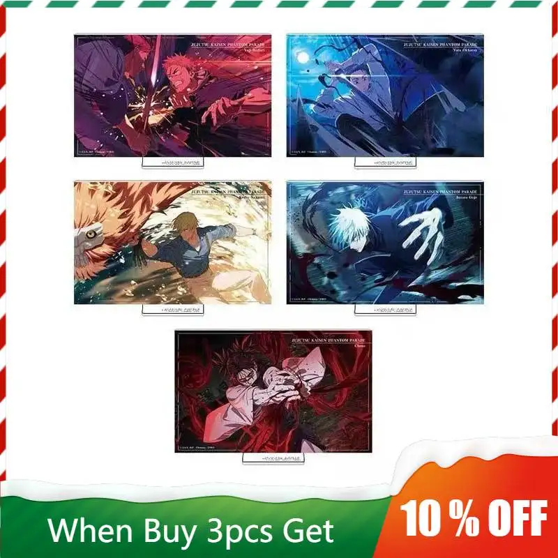 

Anime Peripherals Satoru Gojo Figure Acrylic Stand Kento Nanami Figurine Standing Plate Yuji Itadori Decoration Collection Toys