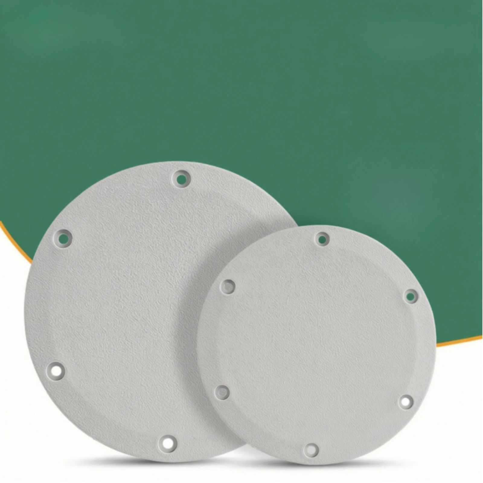 Boat Deck Hatch Heavy-Duty Boat Deck Plate Hatch with Screws Low-Height Inspection Cover Plastic for Yacht, RV