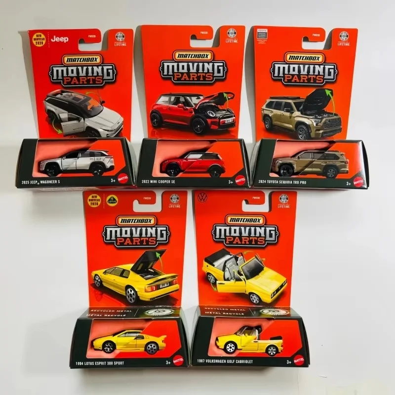 New Sale Original Matchbox Fwd28 Moving Parts L Case Serise Alloy Movable Door Lotus Bmw Simulation Alloy Toys Car Surprise Gift