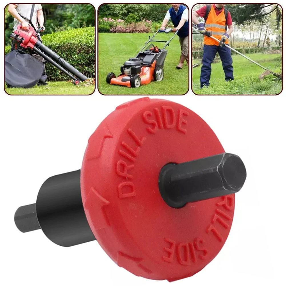 Drill Bit Adapter Mower Drill Bit Adapter Easy Starter Electric Engine Jump Start Lawn Mower Starter Accessories