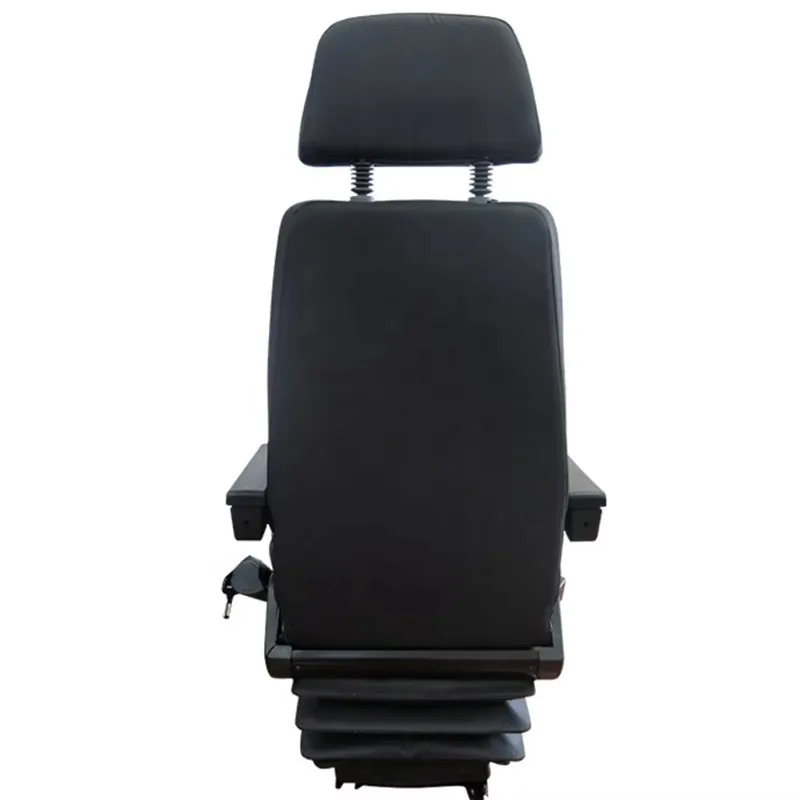 Heavy-Duty Mechanical Suspension Truck Seat Reclining Backrest 130KG Luxury Style Waterproof for Trucks Buses