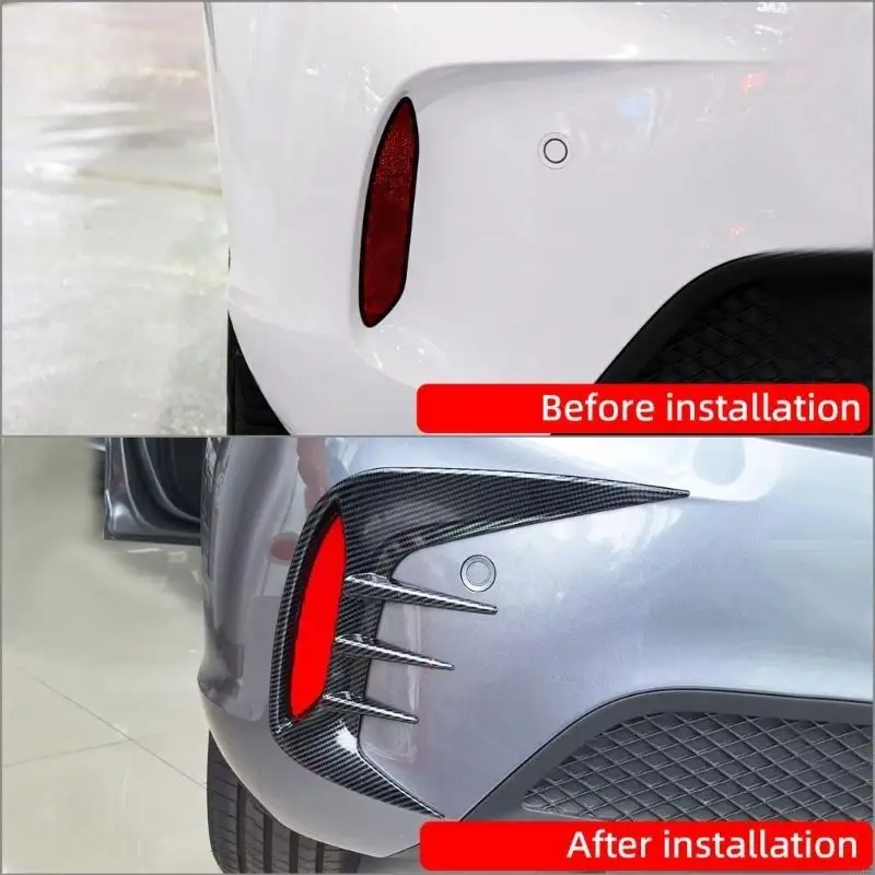 

Комплект накладок на бампер из АБС-пластика, легкая установка, автоматические защитные ограждения для бампера для MG3 2025