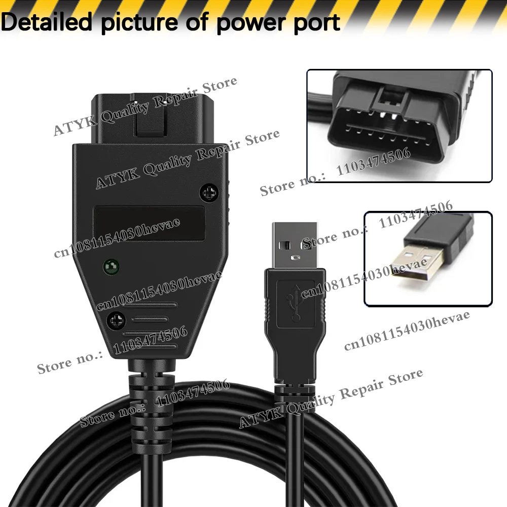 For VAG K CAN Commander 1.4 K+CAN 1 4 OBD2 Auto Car Diagnostic Tools Interface COM K-line Cable FTDI PIC18F25K80