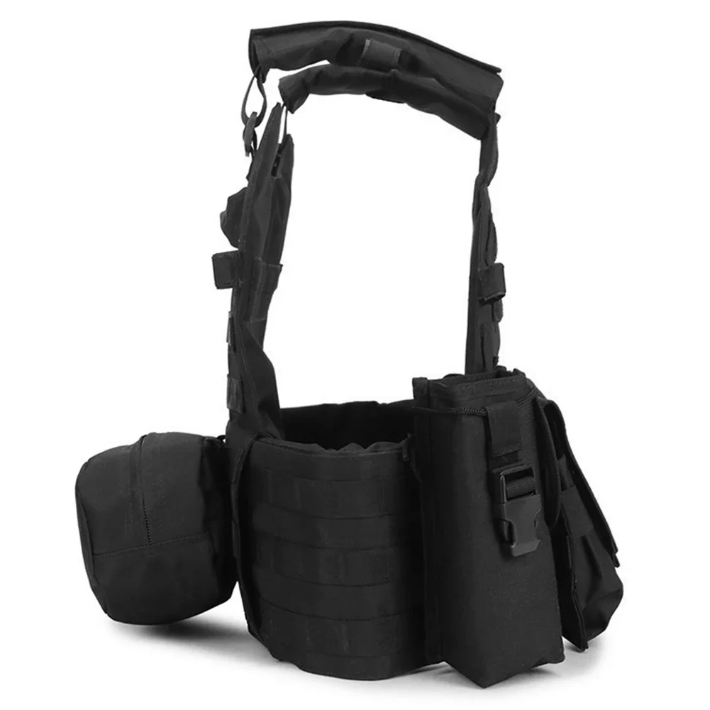 600D Nylon Tactical Vest MOLLE Military Army Style for Men And Women Outdoor Hunting Airsoft Accessory Body Armor Carrier view 6
