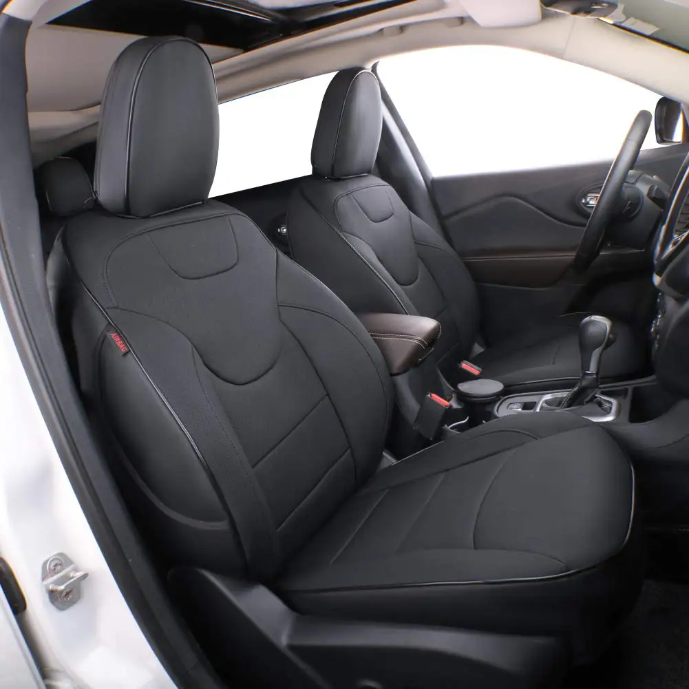 Customize Top Leather Fit For 2015 2016 2017 2018 2019 2020 2021 2022 2023 Jeep Renegade Car Accessories Seat Covers 5 Seats
