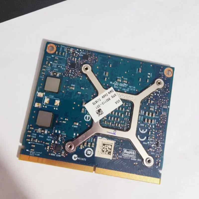 919840-001 848261-001 Genuine Quadro M1000M GDDR5 2GB MXM Video Card N16P-Q1-A2 APW50 LS-C393P for HP ZBook 15 G3 / 17 G3