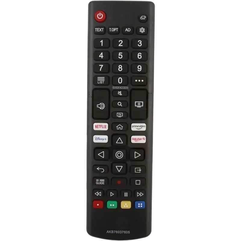 AKB76037605 Replacement TV Remote Control for LG Smart HDTV 4K 3D LCD LED No Programming Needed Controller