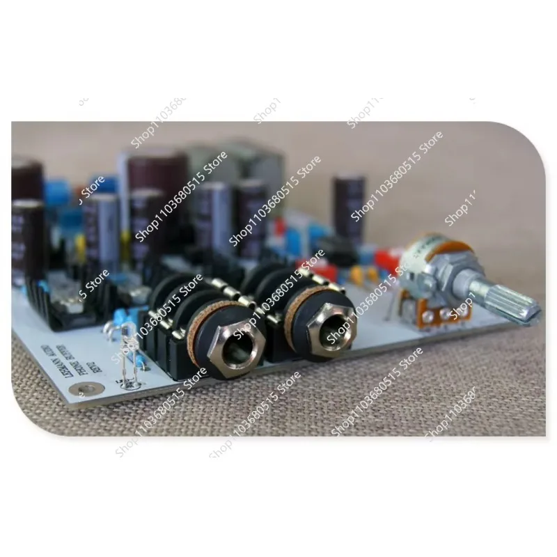 E1 Lehmann Headphone Amplifier Board, Noiseless Pre-stage Audio Power Amplifier Finished PCB Board For DIY Audio