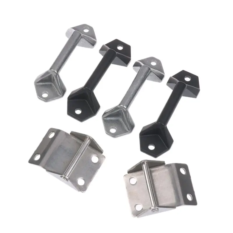 2Pcs Side Box Hooks Rope Buckle Rustproof DIY Tool Box Stable Professional Motorbike Accessories Strap Hook Strap Buckle Tool