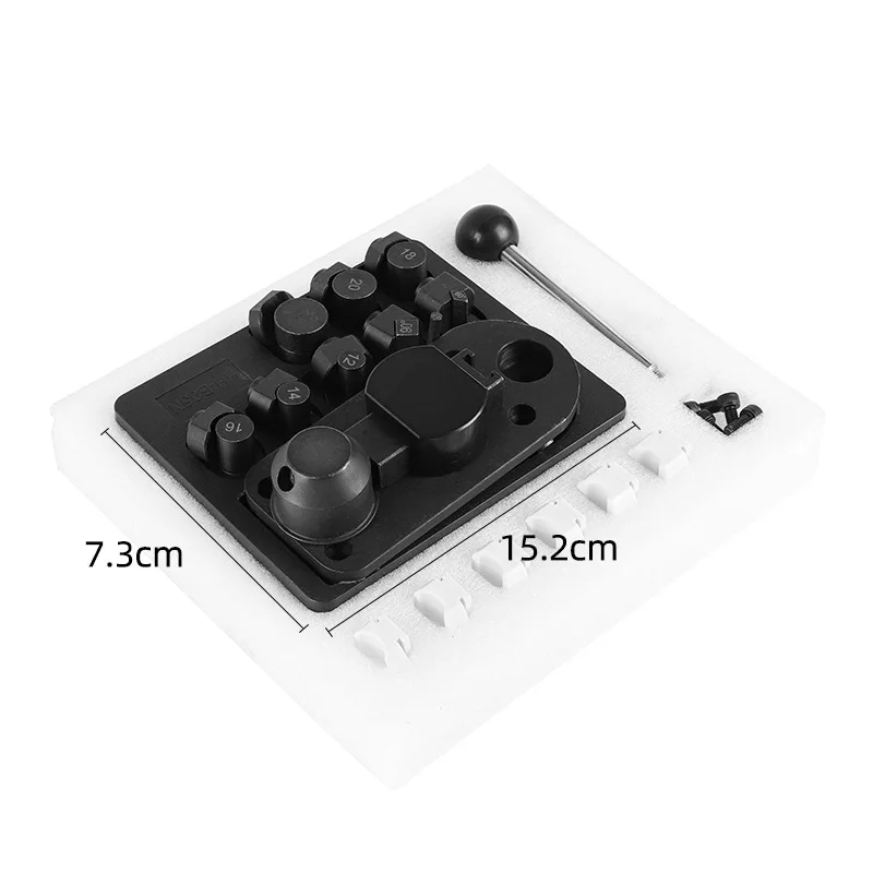 New second-generation black ring bending machine, small gold, silver and copper round bending machine, for DIY jewelry tools