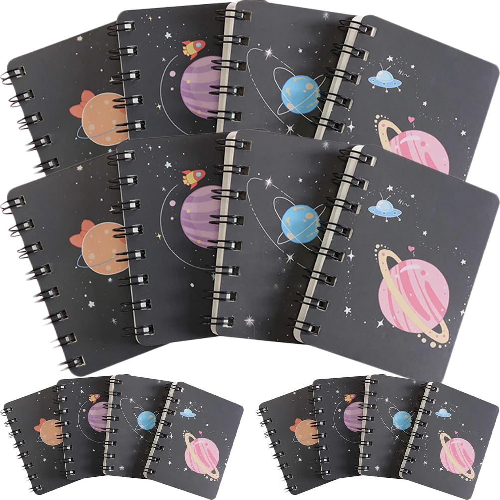 16 Pcs Pocket Notepad Mini Notebook Portable Notebooks for Work Pads Small Student