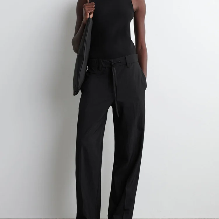 Women's Faion Lightweight Dstring Straight Leg Pants Autumn 2025 New Arrival Z Brand Casual Trousers