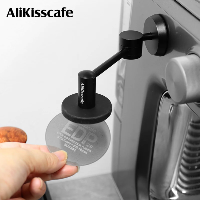 Kaffee Puck Bildschirm Magnetische Rack Kit Halter für 51mm 54mm 58mm Siebträger Bildschirm Magnet Espresso Maschine Zubehör barista Werkzeug