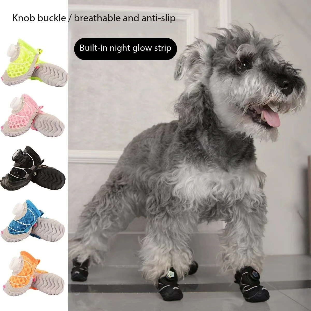 

Home & Garden Pet Products Dog Supplies Dog shoes soft sole thin small dog shoes Teddy Pomeranian special dog shoes buttons new
