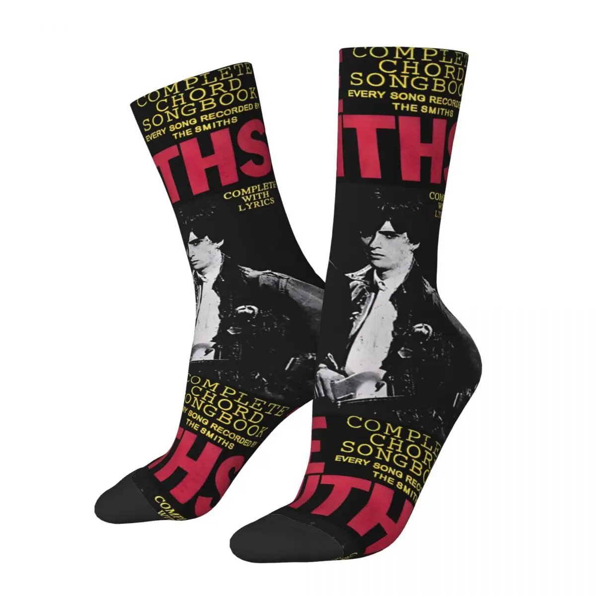 Happy Funny Tracks Vintage Harajuku The Smiths Street Style Novelty Seamless Crew Crazy Sock