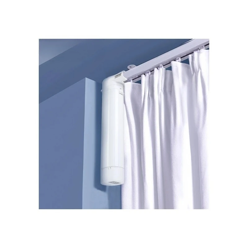 Smart Curtain Complete Kit Low Noise DIY Electric Curtain Kit Curtain Rail Track Motor Set  Alexa Tuya Wifi Complete 5.2m