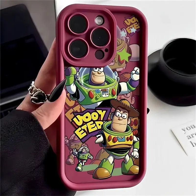 Disney Toy Story Phone Case For Huawei Honor 90 8X X9 Y7A Nova 5i 5T 7 9 Pro SE P50 Y9S Y9 Prime 2019 Soft Silicone Back Cover