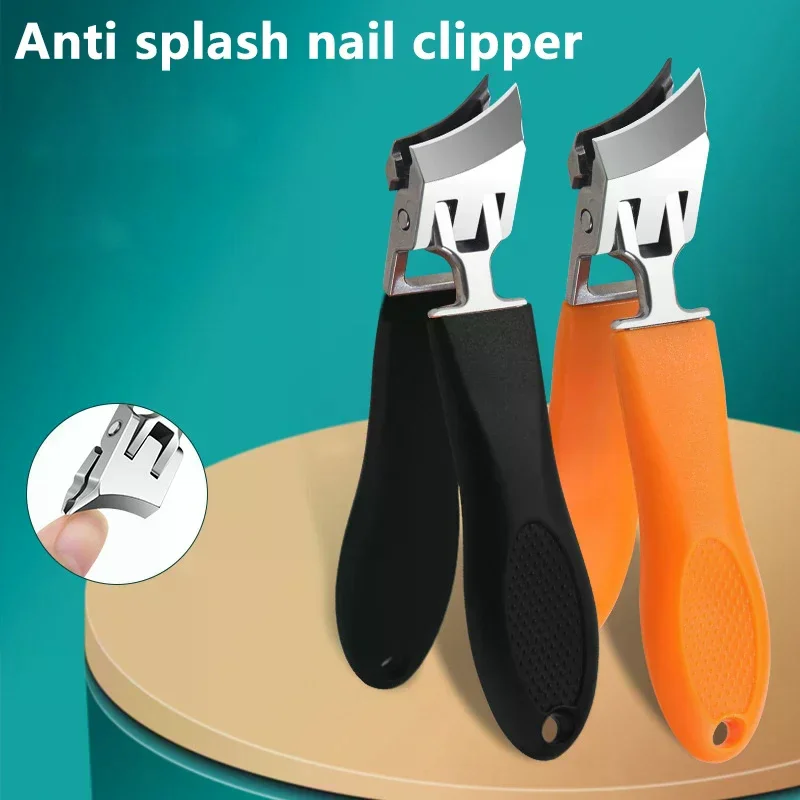 Anti-Splash Nail Clippers Large Thick Hard Special Nail Clippers Diagonal Pliers Nail Scissors Household Manicure Tools